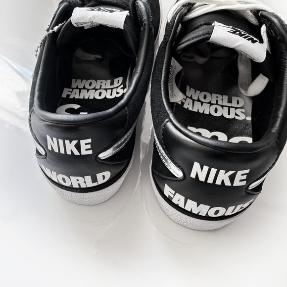 Nike SB Bruin Supreme Black Metallic Silver Men's Size 9 363319-001 DS SS09 DUNK - Picture 8 of 16